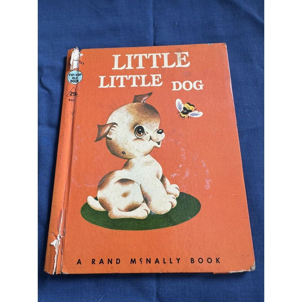 Vintage‎ Rand McNally Tip-Top Elf Book LITTLE, LITTLE DOG, 1963